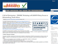 Tablet Screenshot of dnssec-deployment.org
